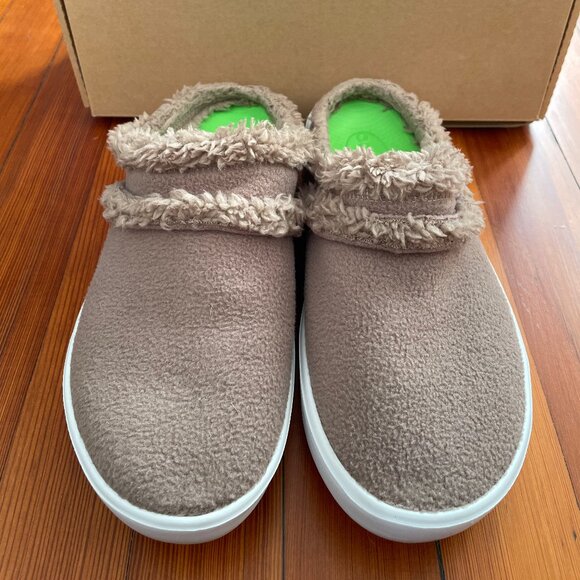 OOFOS OOcoozie Mule Chocolate Slippers Sz 8 Women's - Picture 2 of 6